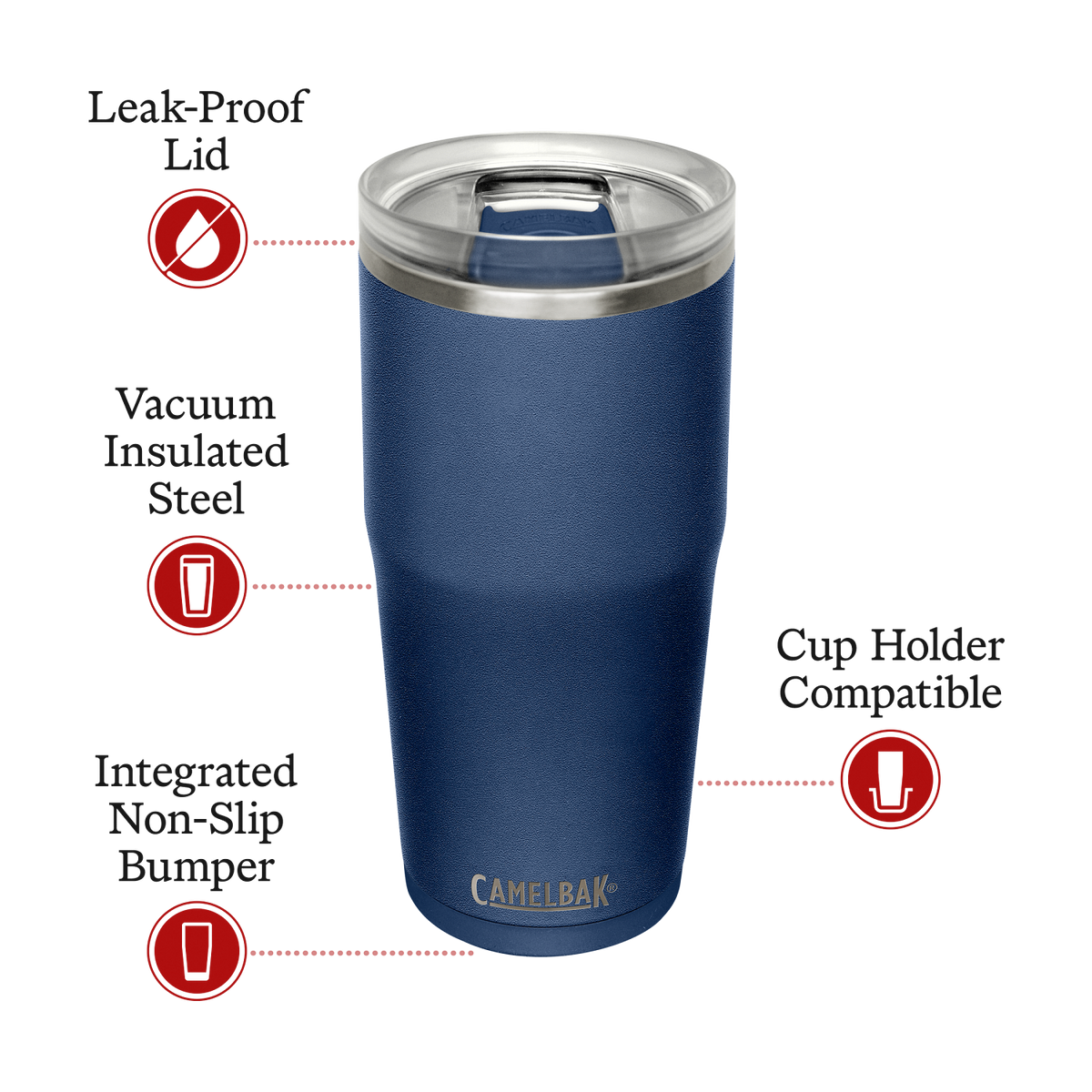 Thrive™ 20 oz Tumbler, Insulated Stainless Steel