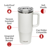 Thrive™ 32 oz Mug, Insulated Stainless Steel