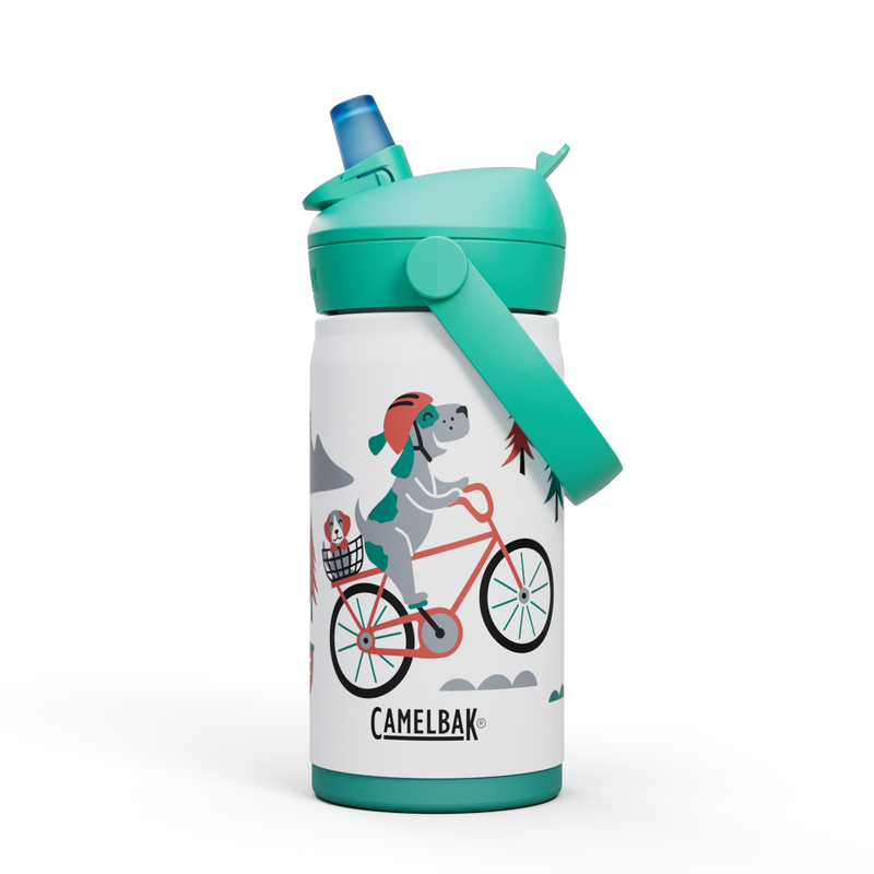 Thrive™ Flip Straw Kids 12oz Bottle, Insulated Stainless Steel Y1
